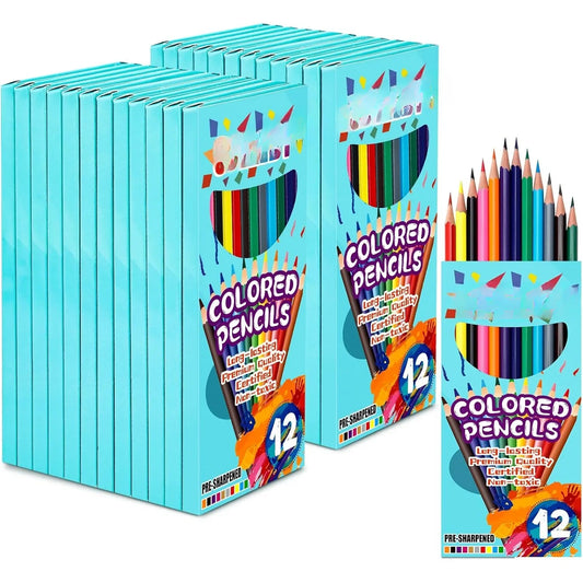 Bulk 288-Count Soft Core Pencils Set HB Lead For Artists