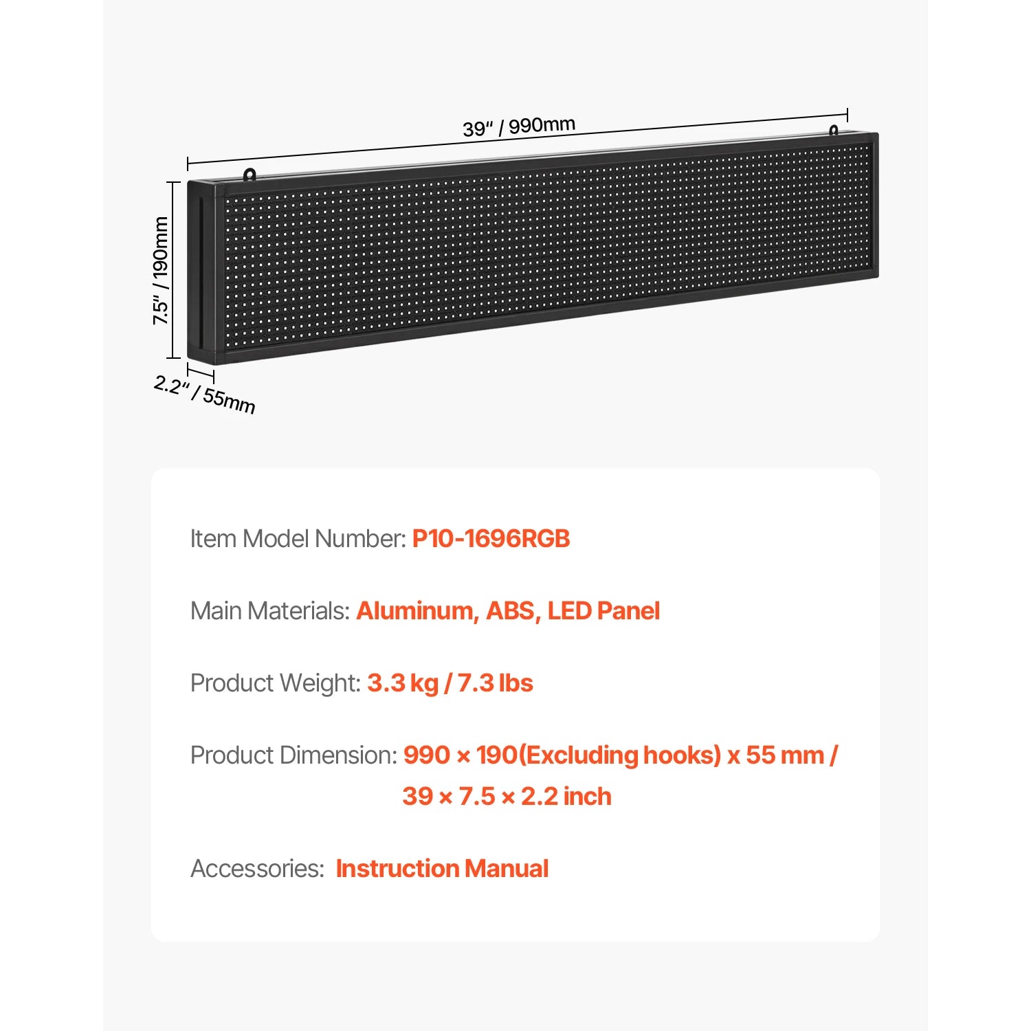 SucceBuy Programmable LED Signboard With Digital Display Panel Advertising by S And B Enterprise