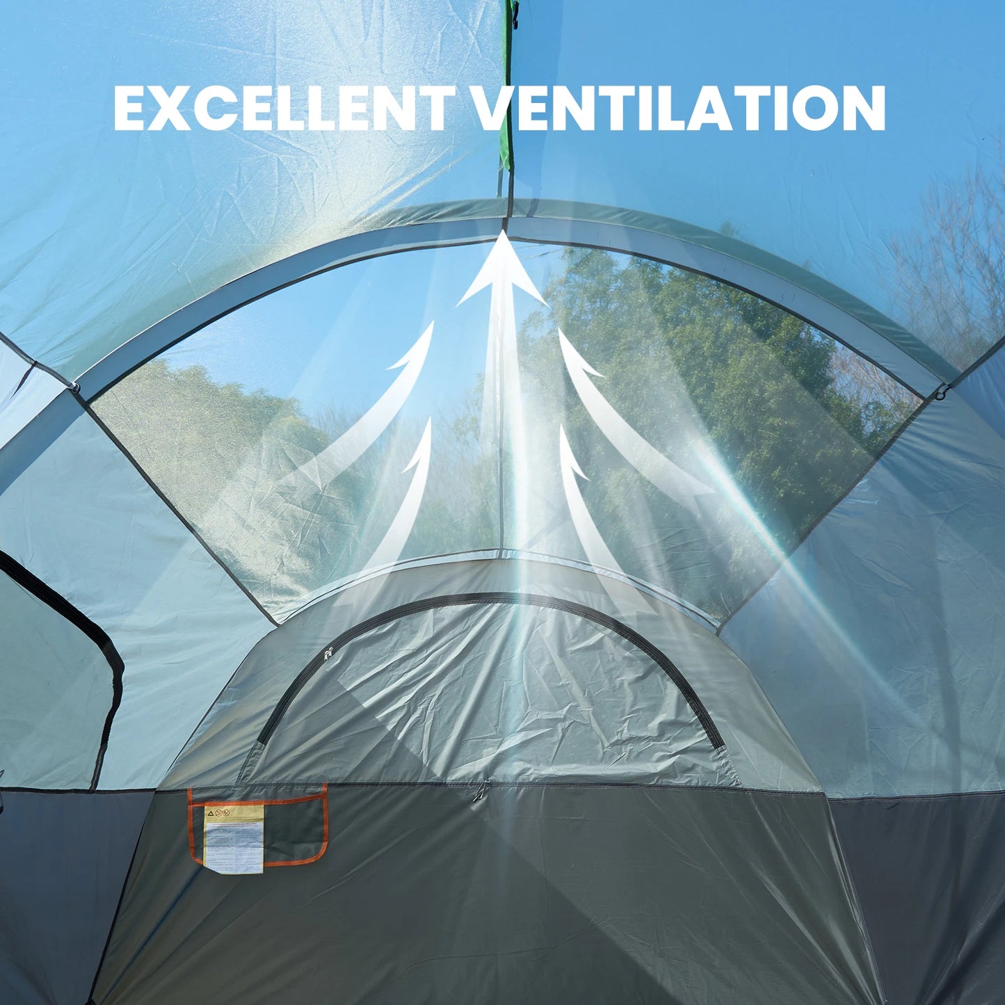 JHK Outdoor Instant Setup Waterproof Dome Tent For Family Picnics