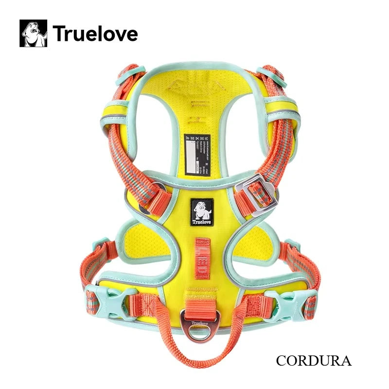 TRUELOVE No Pull Dog Harness Reflective Breathable Adjustable Training Vest by S And B Enterprise