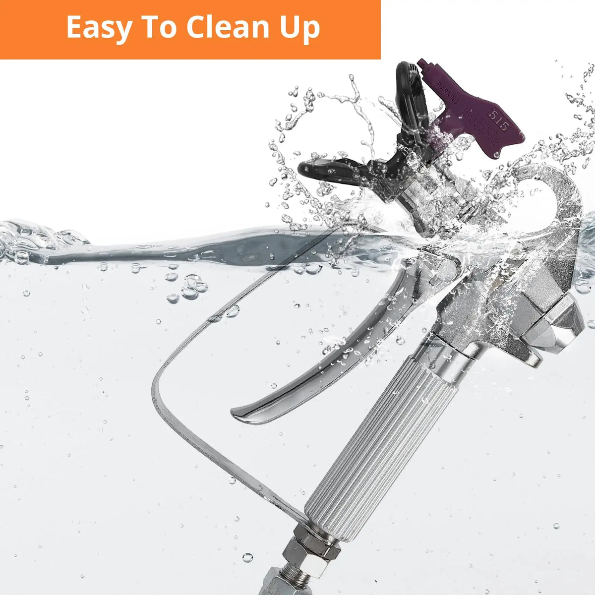 1010W High-Efficiency Airless Paint Sprayer – 3000PSI Electric Spray Sprayer with 20" Extension Rod – Low Overspray, No Thinning Needed – Ideal for Home Interior & Exterior Painting, Walls