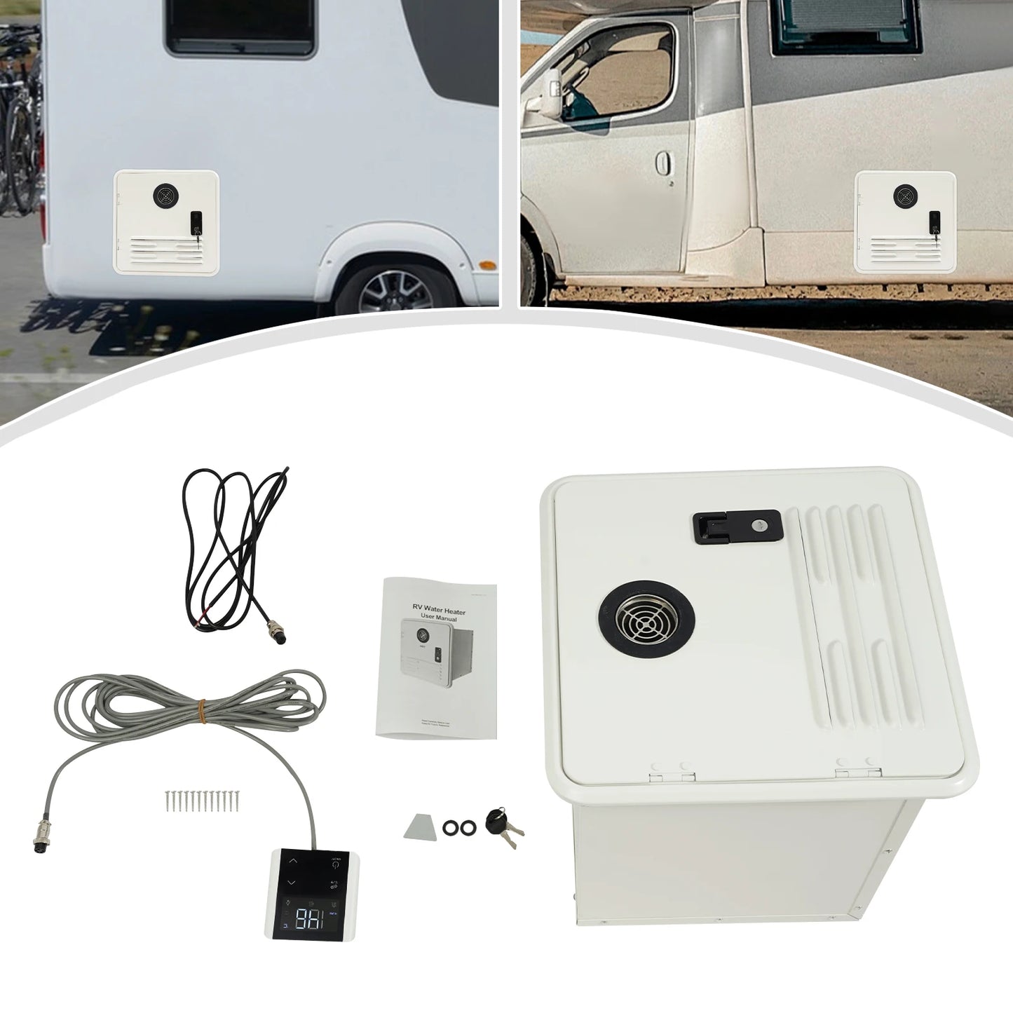 Tankless Propane RV Water Heater 65000 BTU With 12V DC