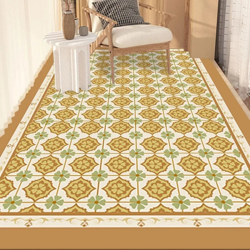 Balcony Mats Kitchen Floor Mat PVC Waterproof Sun-proof Carpet Leather Non-slip Dirt-resistant Rug Wear-resistant Ковер 러그 Tapis by S And B Enterprise