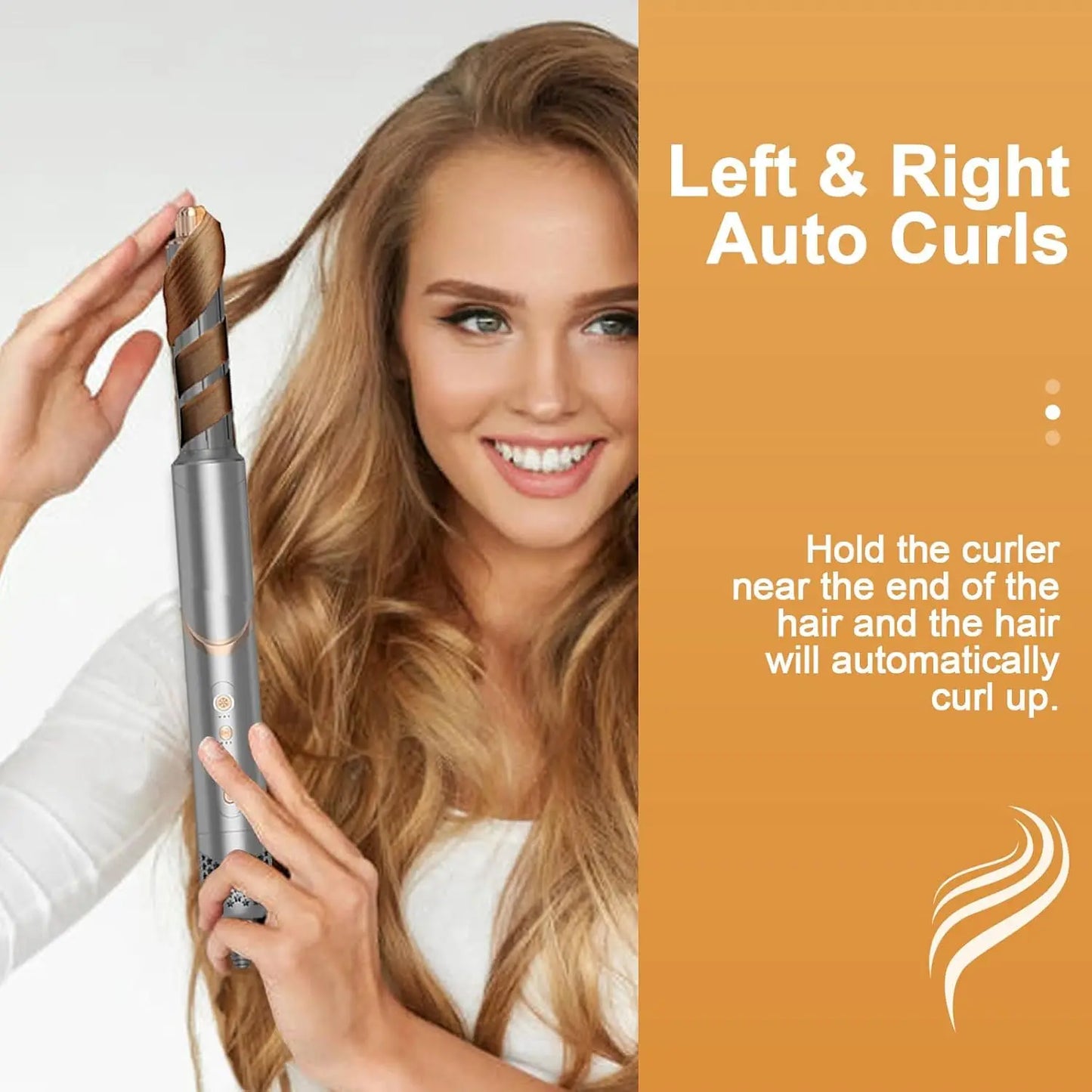 8 in 1 Handle Foldable Hair Dryer Portable Multifunctional Home Hair Dryer Folding Styling Comb Multi Hair Styler Hair Care