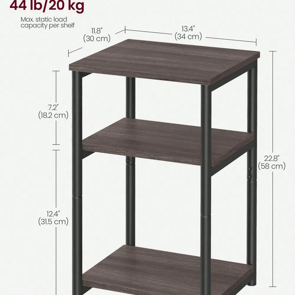 Wooden Side Table End Table For Living Room Bedroom Office by S And B Enterprise