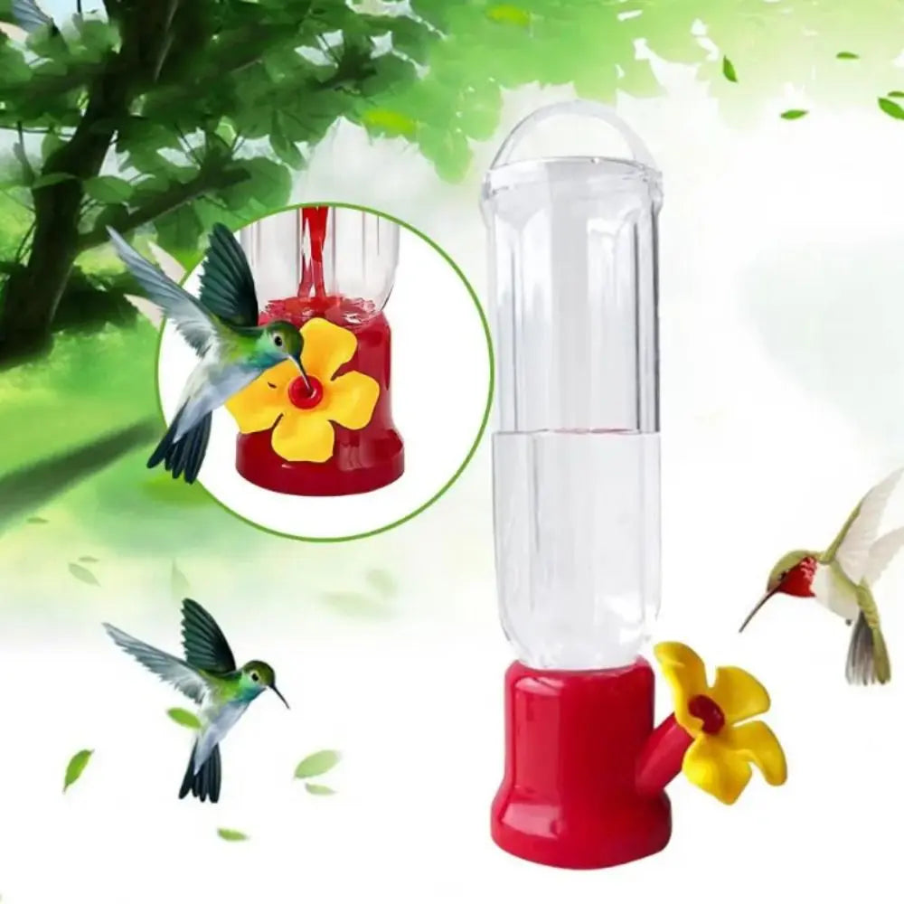 Portable Hummingbird Feeder Bottle With Hanging Wires Leakproof Plastic by S And B Enterprise