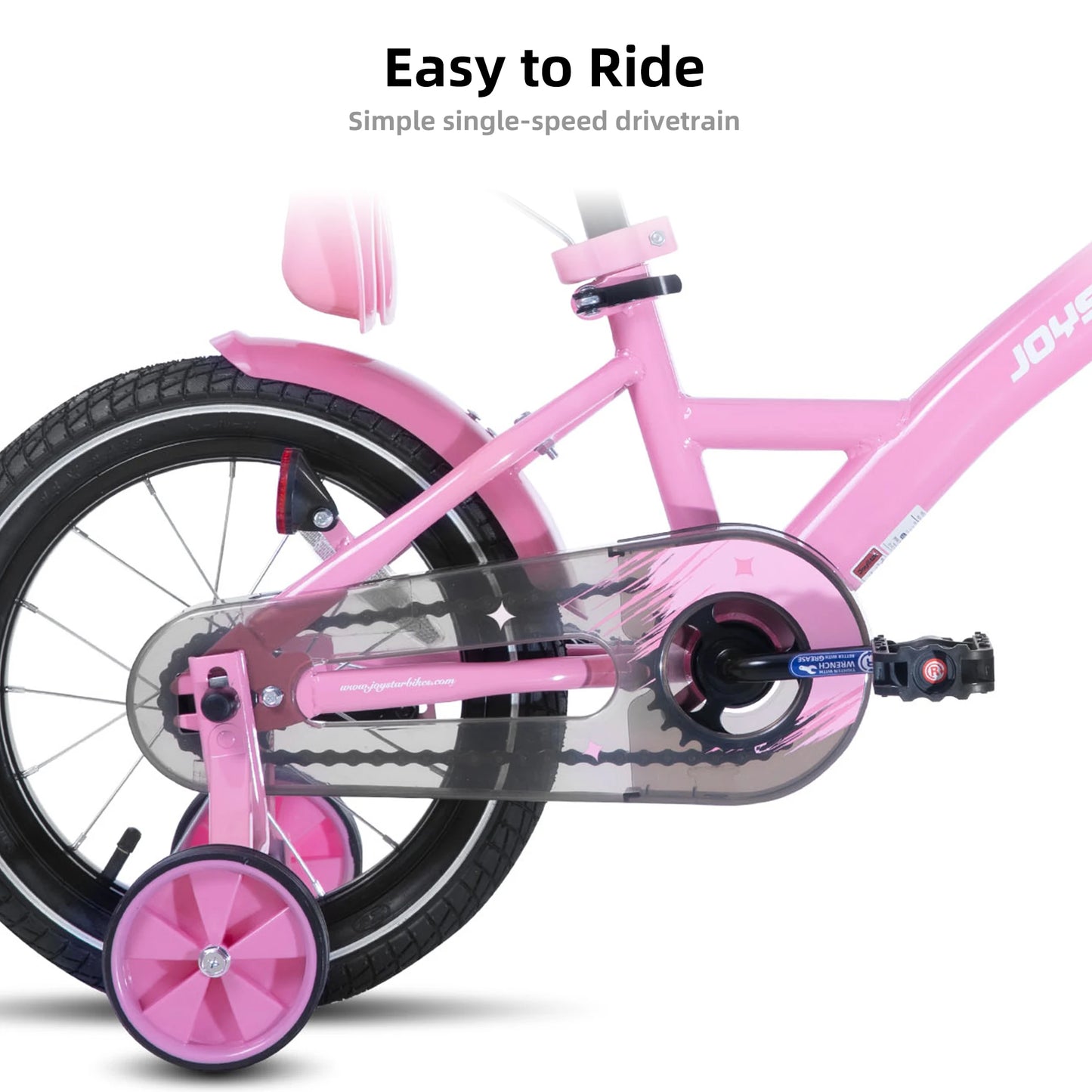 JOYSTAR Kids Bike for Girls With Training Wheels and Basket