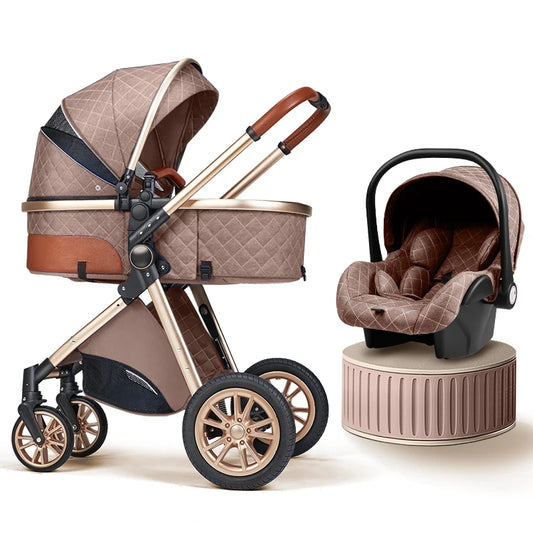 B.childhood 3 In 1 Baby Stroller Pushchair With Infant Carrier