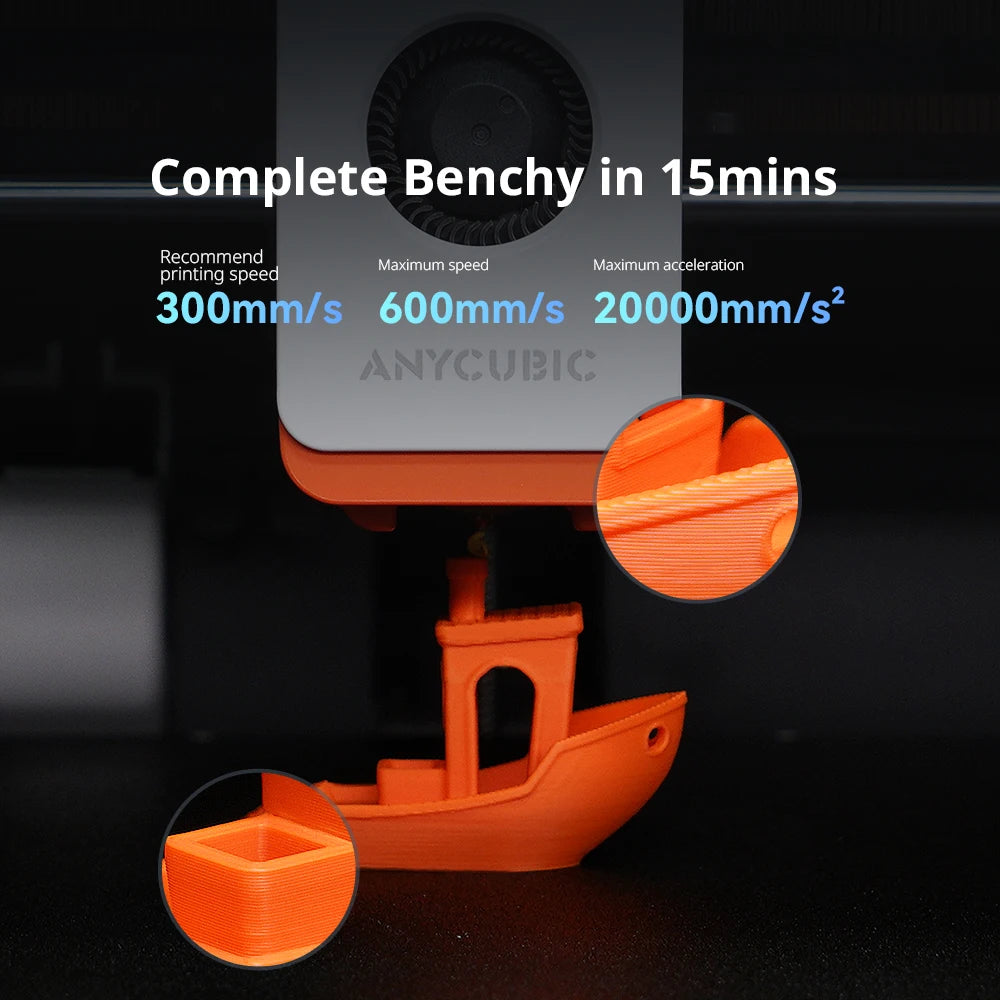 Anycubic Kobra S1 Combo 3D Printer Core XY High Precision