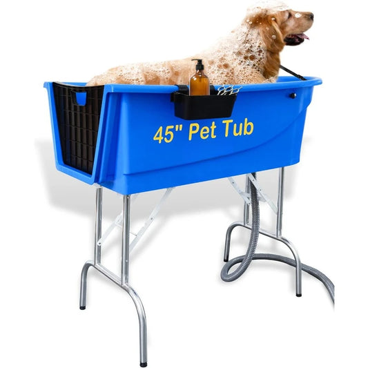 Pet Grooming Bathtub Dog Wash Station Heavy Duty Bath Tub