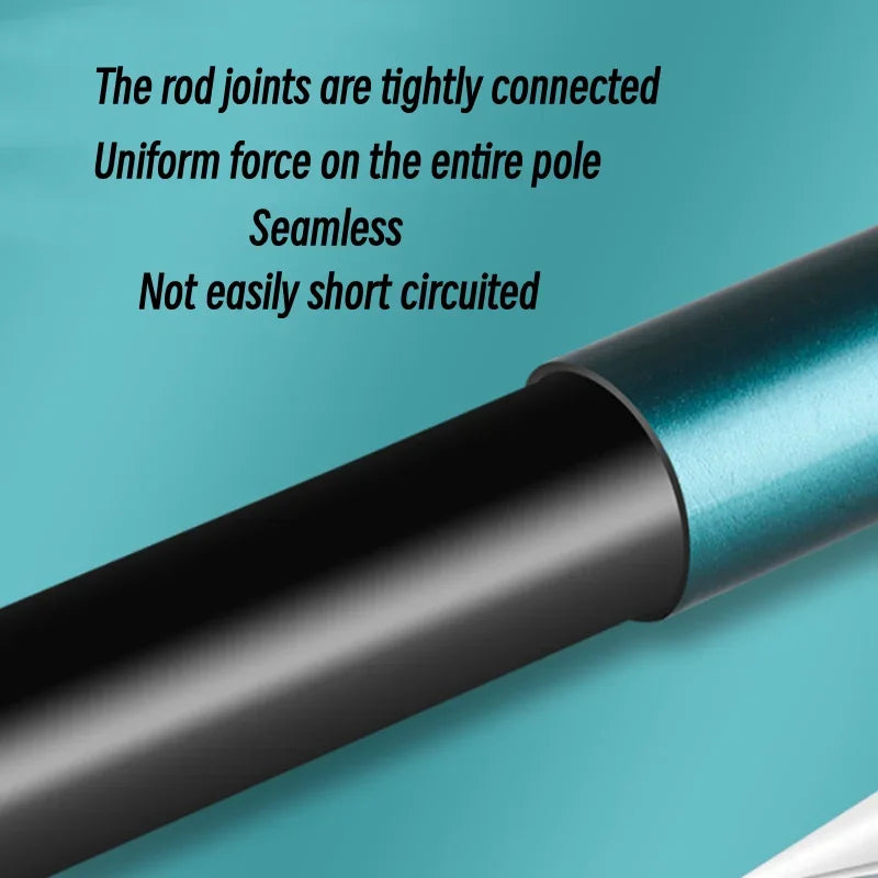 Telescopic Carbon Fiber Fishing Rod Rotating Carp Feeder Travel by S And B Enterprise
