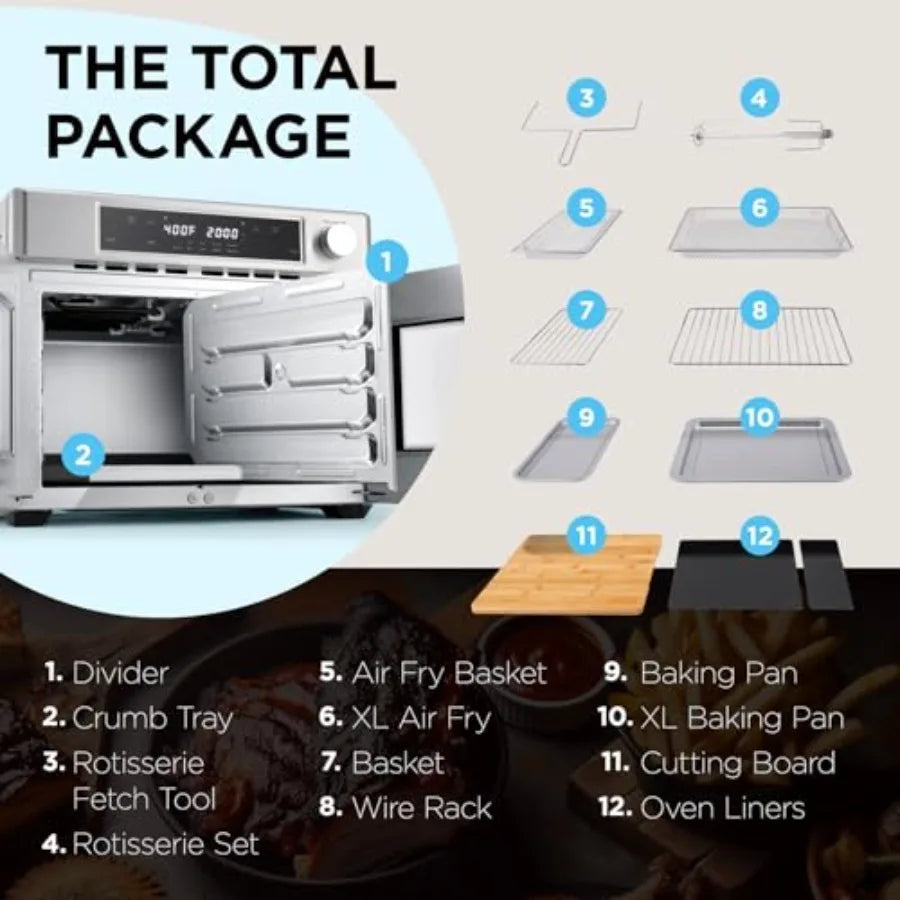 Yao Hui Huang Dual Zone Air Fryer French Door Oven