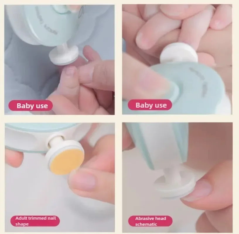 Electric Baby Nail Trimmer And Clipper Kit For Newborns