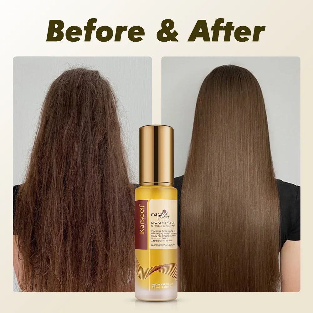 Karseell Moroccan Argan Oil Hair Serum For Dry Damaged Hair by S And B Enterprise