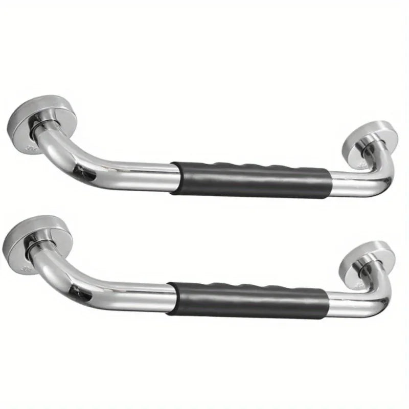 Anti Slip Shower Armrest Handles For Elderly Bath Safety 2 Pack