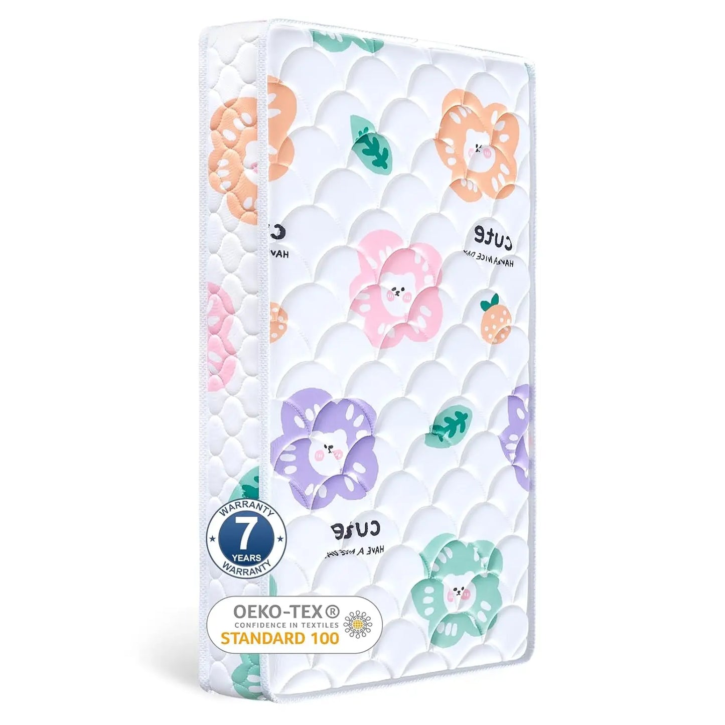 NONECN Crib And Toddler Mattress Breathable Firm Dual Sided