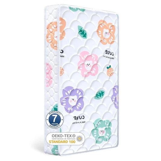 NONECN Crib And Toddler Mattress Breathable Firm Dual Sided