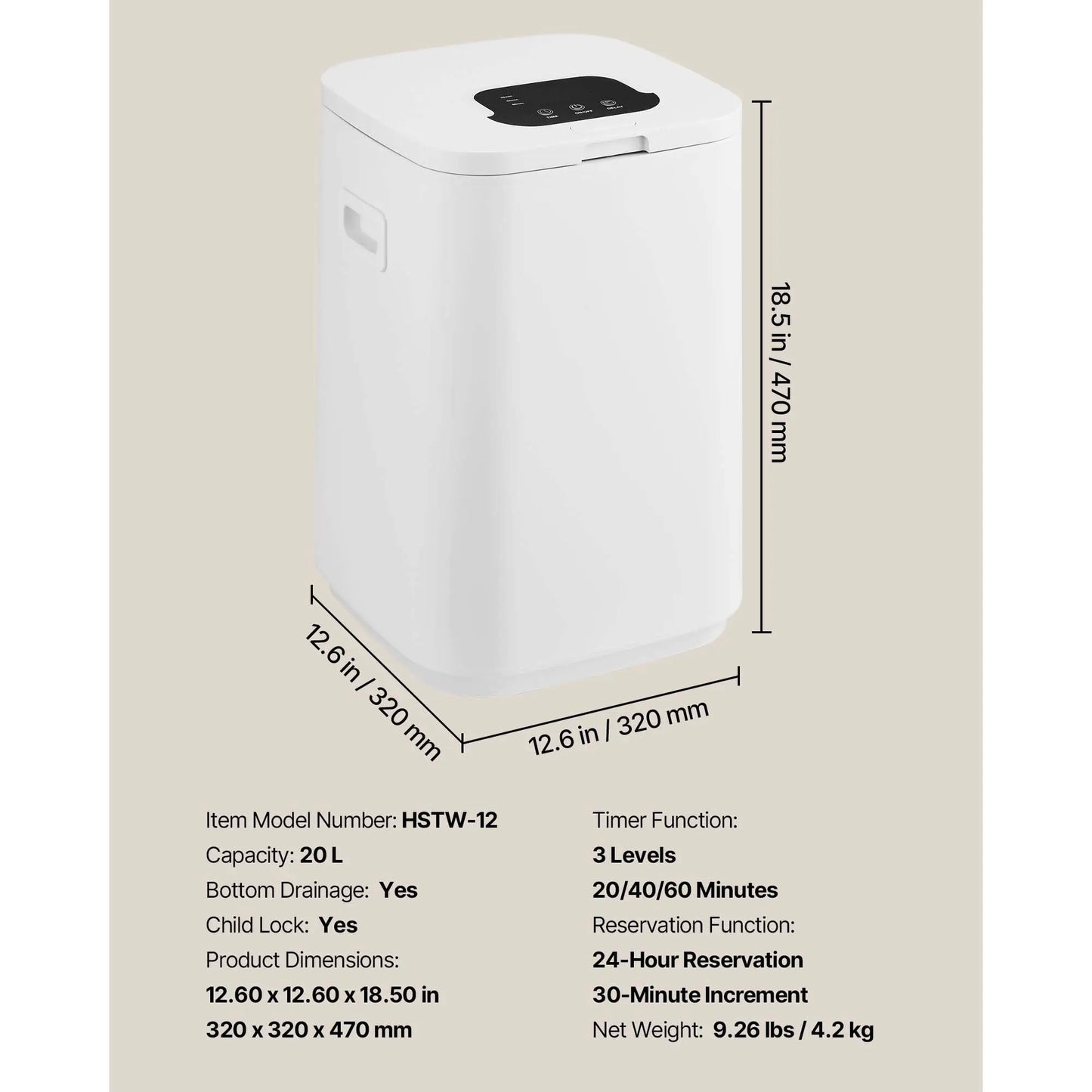 Towel Warmers for Bathroom, Towel Warmer Bucket with Child Lock & High-Temp Indicator & 24H Delay Timer & Auto Shut Off Fits up to 4 Oversized Bath Towels, Blankets, Clothes, Bathrobes and More