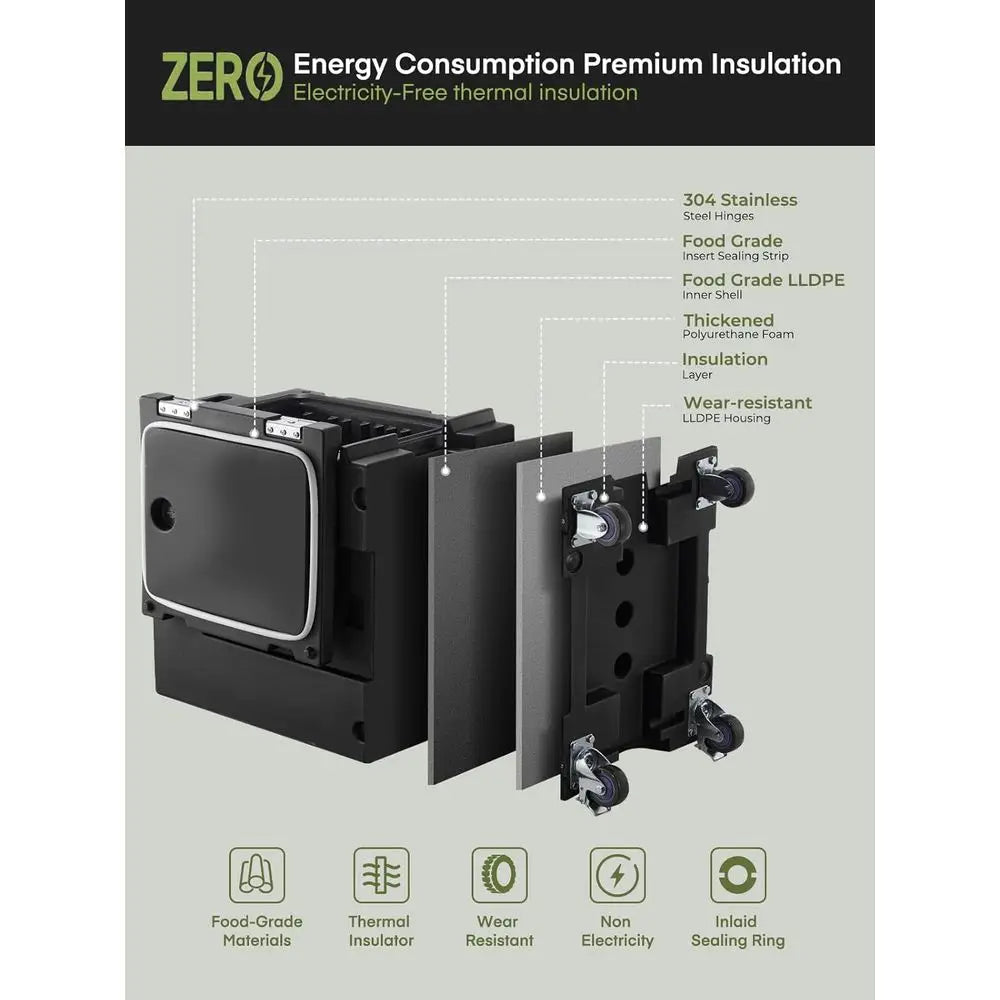 Catering Food Warmer Front Loading Hot Box With Wheels