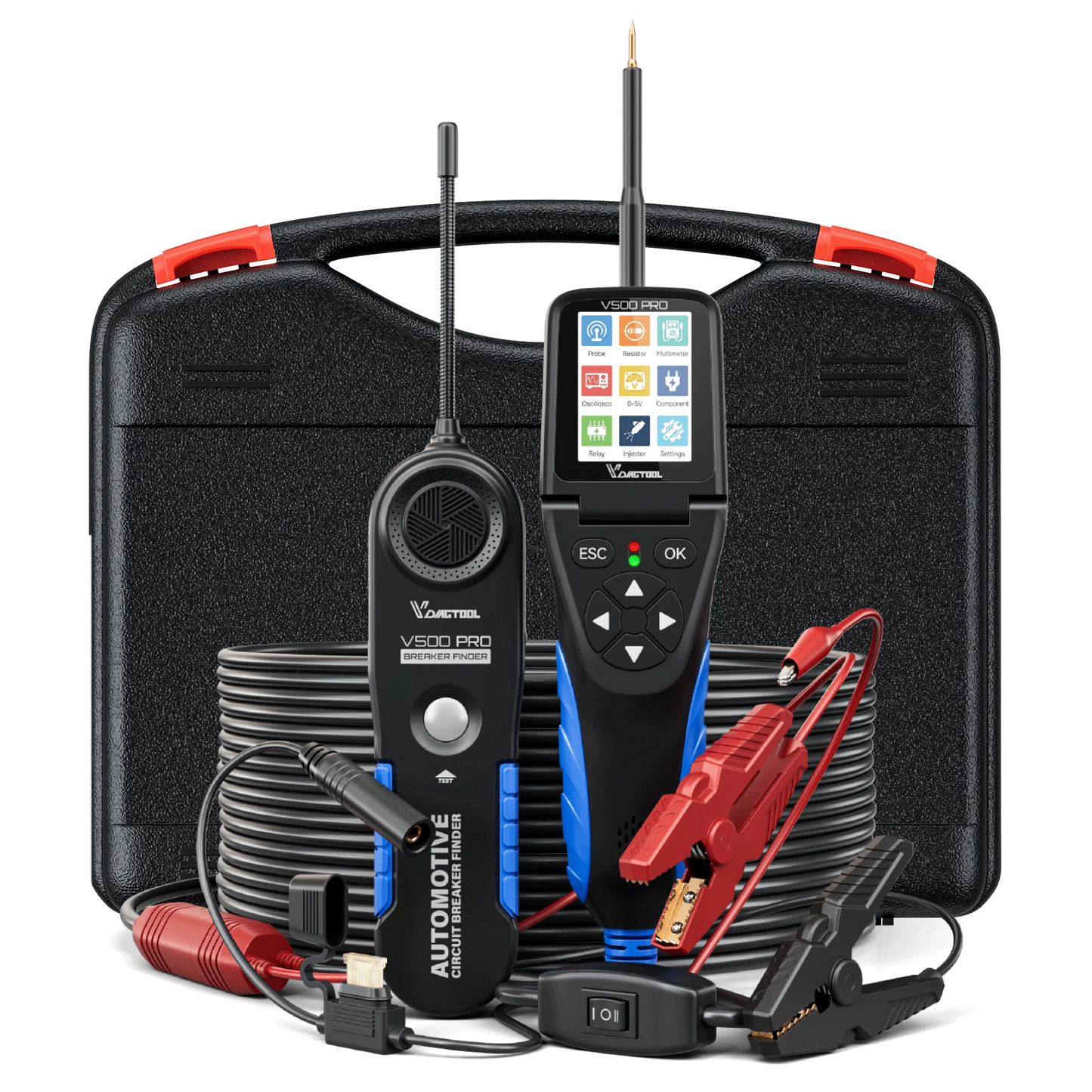 VDIAGTOOL V500PRO 2-In-1 Automotive Power Probe Tool Multimeter