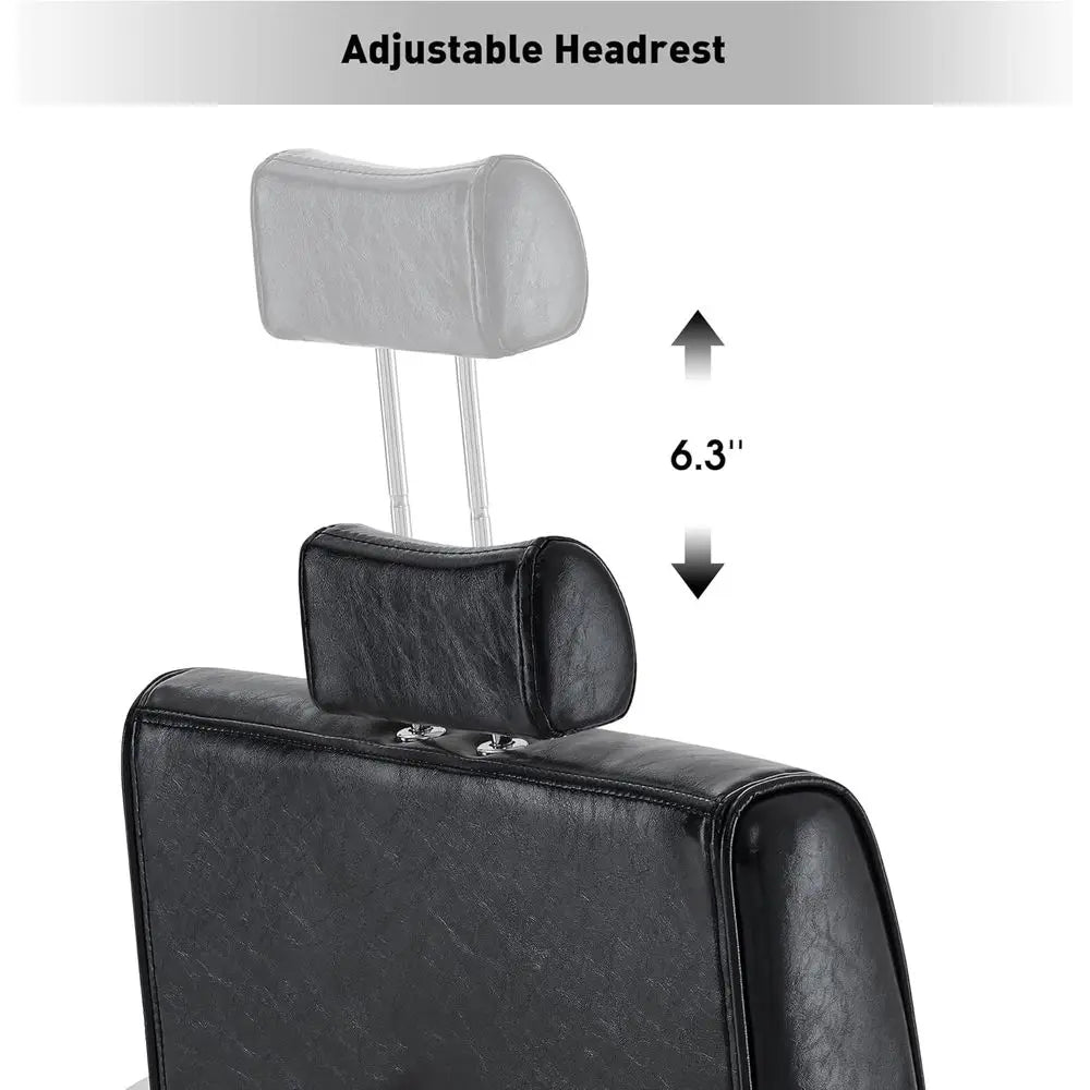 Professional Reclining Barber Chair for Hair Stylists