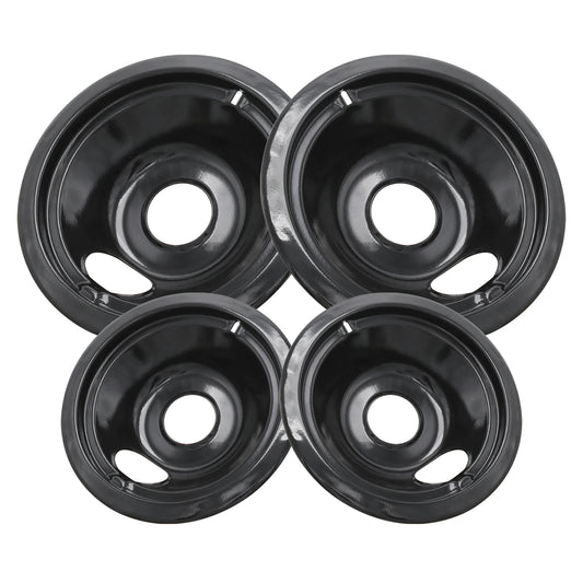 Cooktop Drip Pan Set For GE Hotpoint Stoves Pack Four