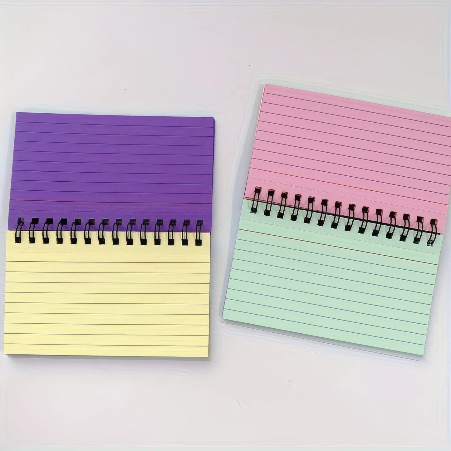 Spiral Notebooks Set For Home Office School, Compact by S And B Enterprise