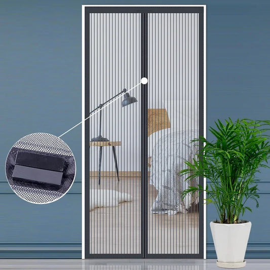 Anti Mosquito Curtain For Window And Door Screens Magnetic Net by S And B Enterprise