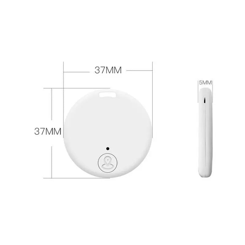 Mini GPS Mobile Bluetooth 5.0 Tracker Anti-Lost Device Round Anti-Lost Device Pet Kids Bag Wallet Tracking Smart Finder Locator by S And B Enterprise