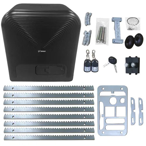 Electric Sliding Gate Opener Complete Kit With Remote by S And B Enterprise