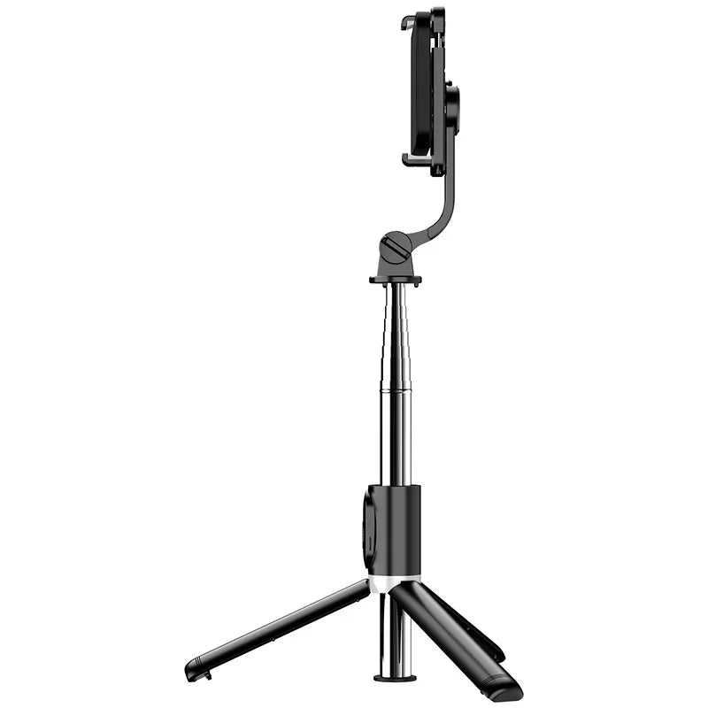 Retractable Selfie Stick Floor Tripod For Live Streaming With Remote by S And B Enterprise