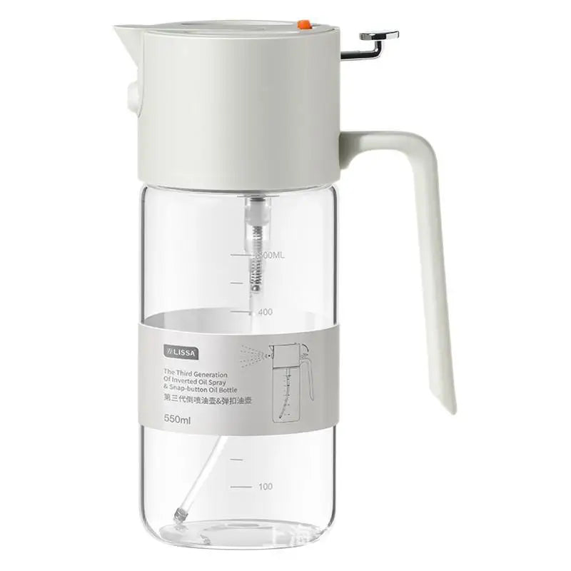 Dual-purpose Automatic Opening and Closing Oil Bottle Kitchen Accessories Leak-proof Kitchens Spray Supplies Tools Gadgets Bar