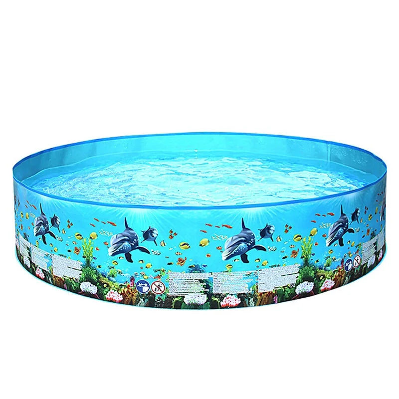 Inflatable Family Swimming Pool for Outdoor and Indoor Water Play