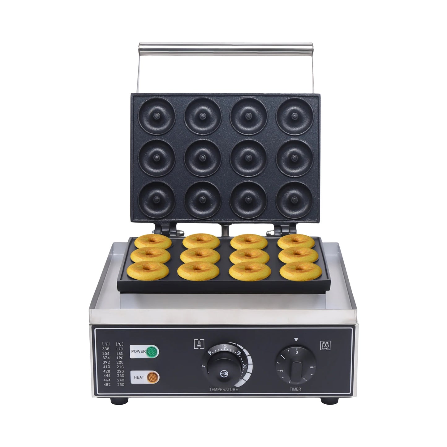 Sweetmile Portable Commercial Donut And Waffle Maker Nonstick Surface by S And B Enterprise