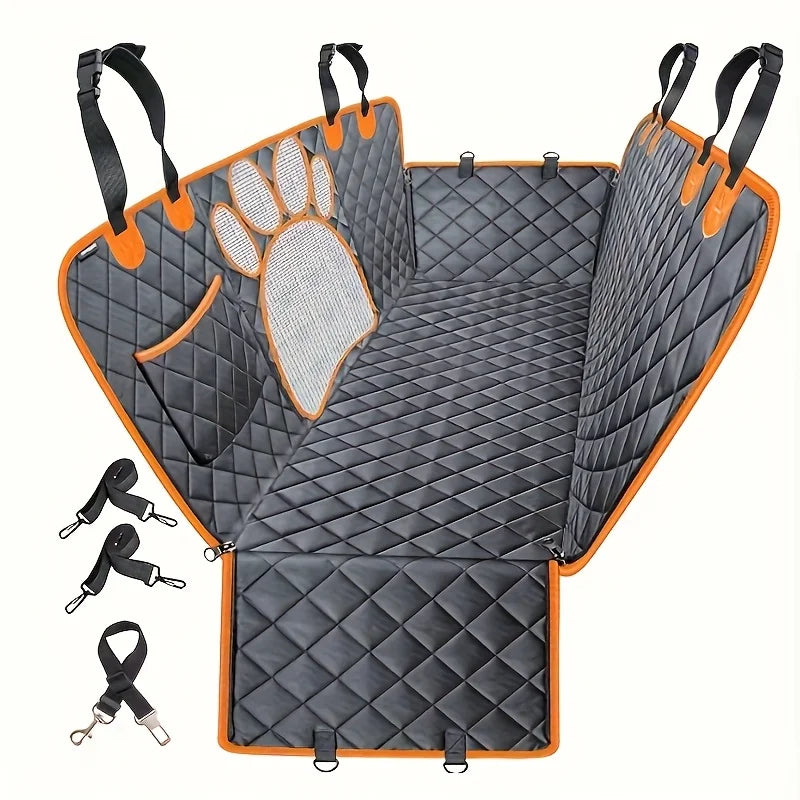 NONECN Dog Seat Cover Hammock for Cars Waterproof Durable