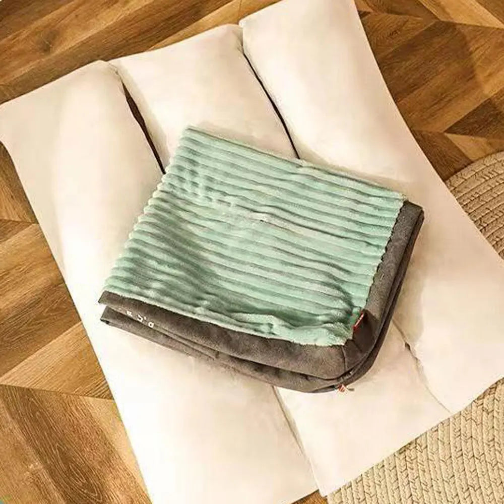 NONECN Deluxe Extra Thick Dog Bed Kennel Soft Four Season