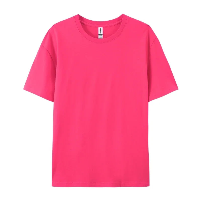 UDDIYANACN 100 Percent Cotton T Shirt Logo Print Crewneck Tee