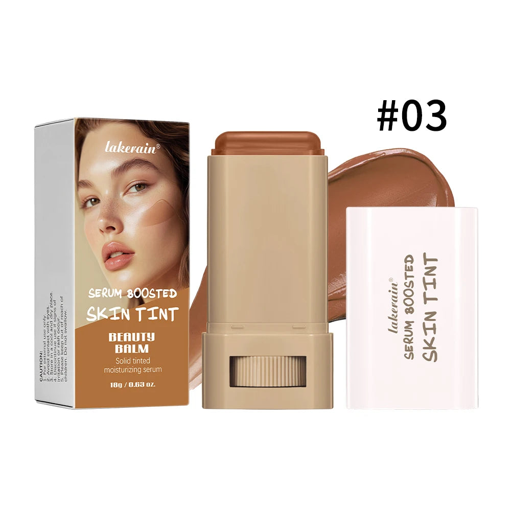 Skin Tint Foundation Stick Concealer Serum Boosted For High Coverage by S And B Enterprise