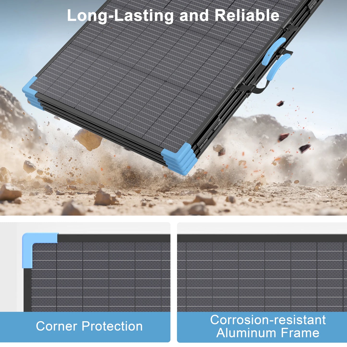 E-POWO 800W Monocrystalline Foldable Solar Charger for Power Stations by S And B Enterprise