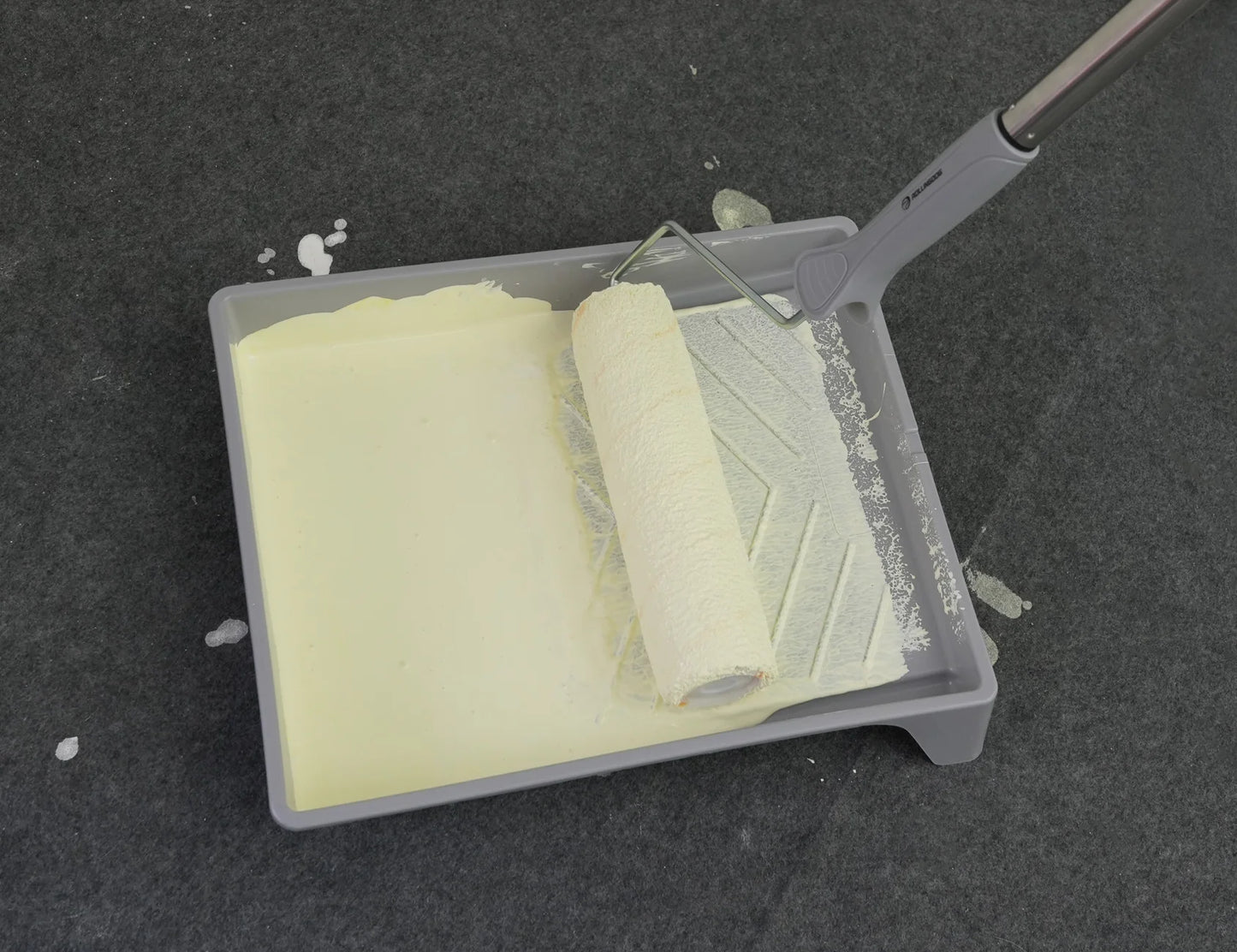 ROLLINGDOG Paint Roller Kit With Extension Pole And Tray