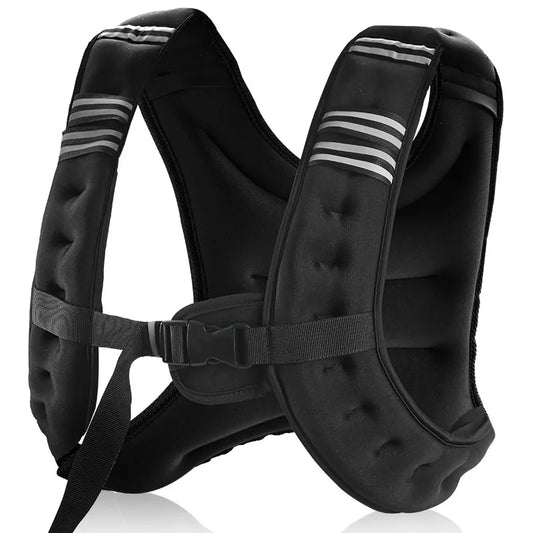 Weighted Vest With Reflective Stripe For Training And Running by S And B Enterprise