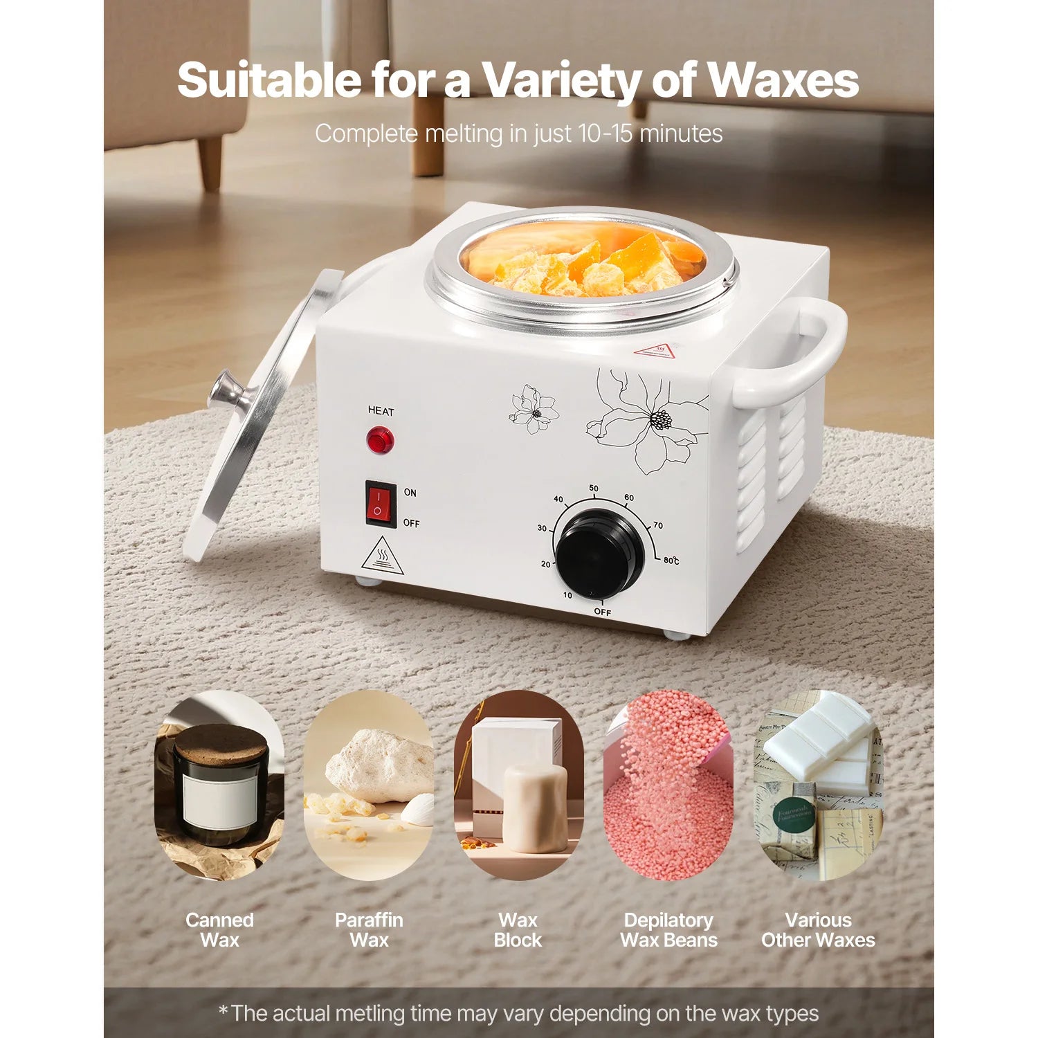 Wax Warmer Paraffin Heater Electric For Home Use Spa by S And B Enterprise