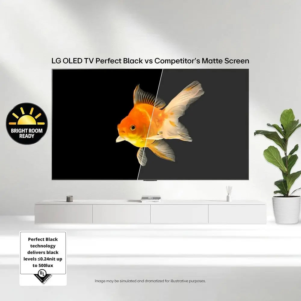 OLED Evo AI 4KUltra C5Series SmartTV DolbyAtmos HDR Upscaling by S And B Enterprise