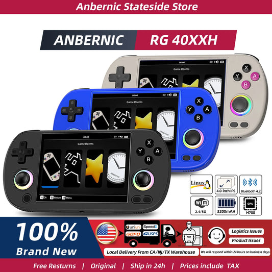 Anbernic RG40XXH Handheld Linux Retro Gaming Console