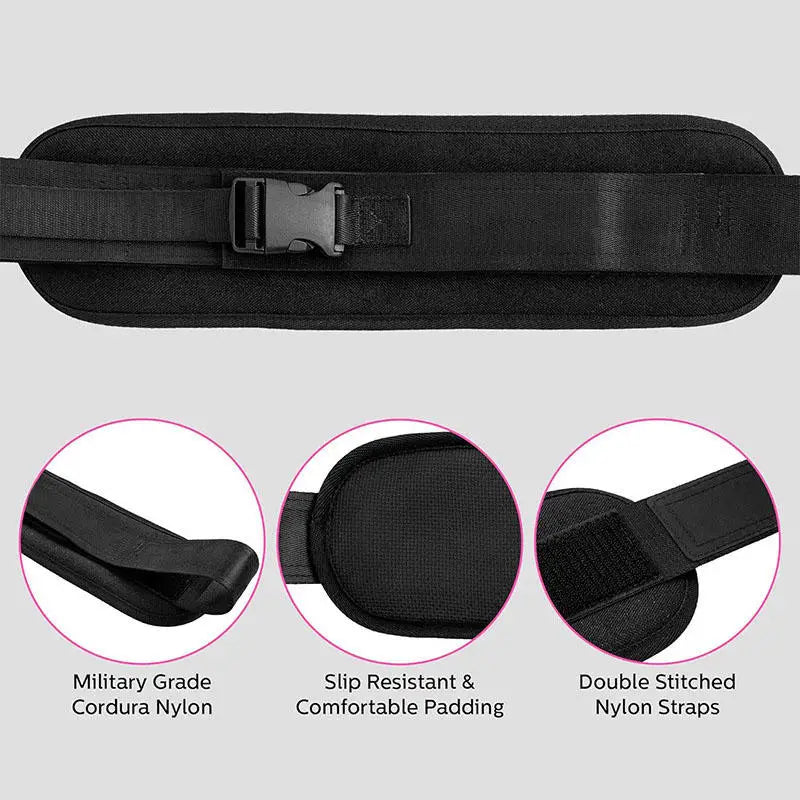 Hip Thrust Belt Glute Trainer For Dumbbells And Home Workouts by S And B Enterprise