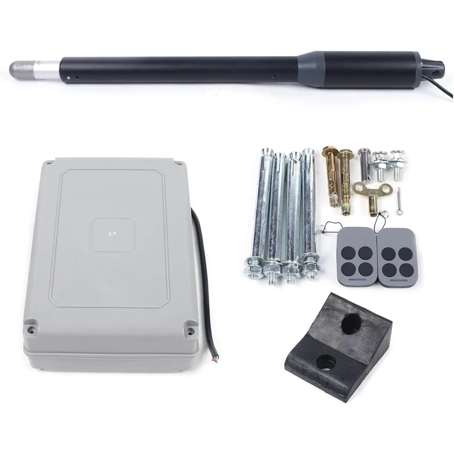 CNCEST Automatic Gate Opener With Remote Complete Kit 250RPM 40W
