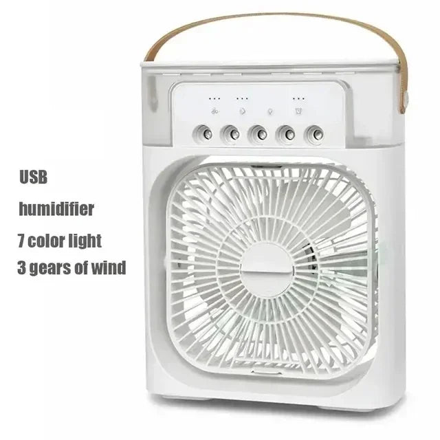 Kualool 3-In-1 Air Cooler Humidifier Portable Night Light by S And B Enterprise