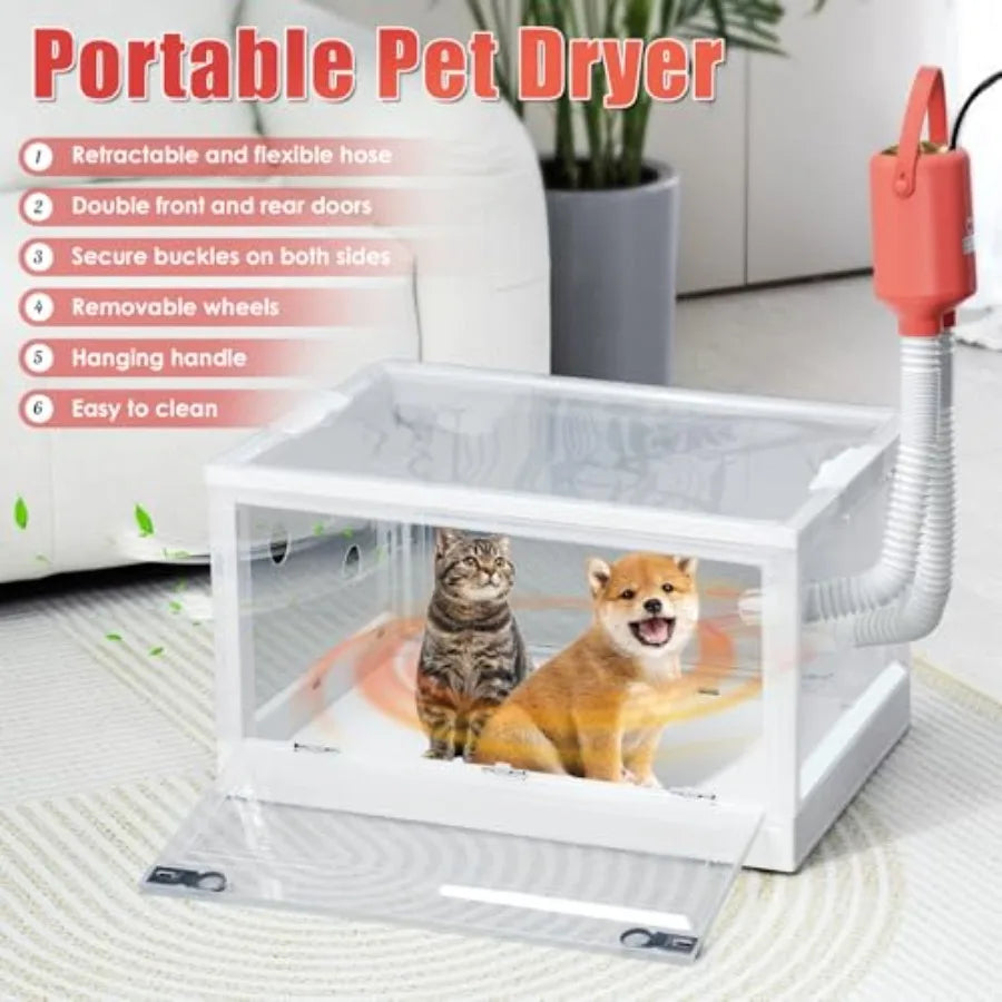 Automatic Pet Dryer Box For Cats And Small Dogs With Timed Operation by S And B Enterprise