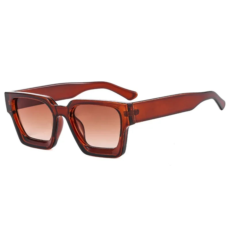 Unisex Vintage Square Sunglasses UV400 Protection Retro Style by S And B Enterprise