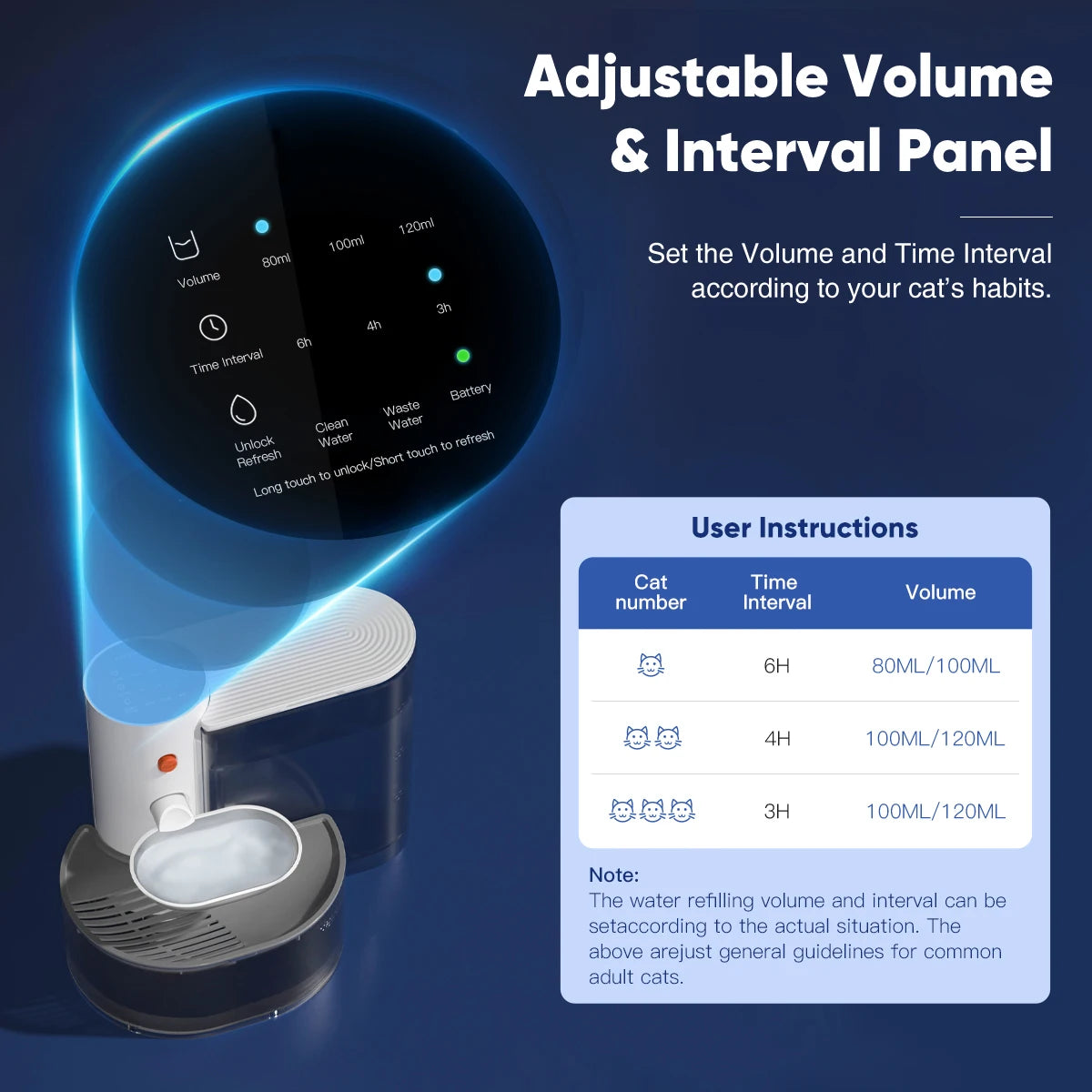 New Stainless Steel Bowl Pet Intelligent Pouring Water Dispenser Automatically Purifies The Wireless Drinking Bowl For Cats by S And B Enterprise